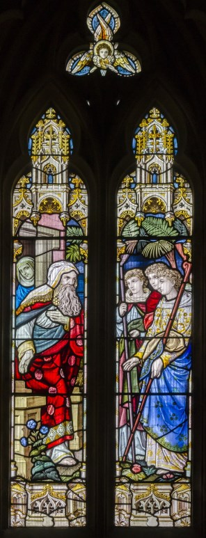 아브라함에게 나타난 세 사람_photo by Jules & Jenny_in the church of St Michael the Archangel in Booton_England.jpg